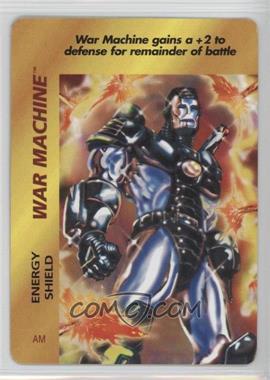 1995 Marvel Overpower Collectible Card Game - Special Character Cards [Base] #AM - War Machine (Energy Shield)