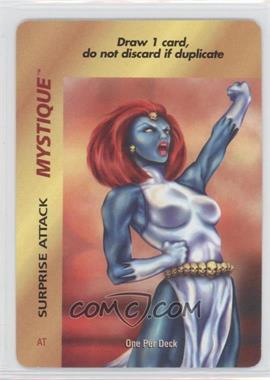 1995 Marvel Overpower Collectible Card Game - Special Character Cards [Base] #AT - Mystique (Surprise Attack)