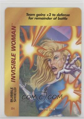 1995 Marvel Overpower Collectible Card Game - Special Character Cards [Base] #BH - Invisible Woman (Bubble Shield)