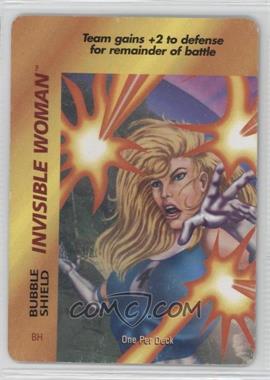 1995 Marvel Overpower Collectible Card Game - Special Character Cards [Base] #BH - Invisible Woman (Bubble Shield)