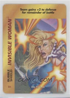 1995 Marvel Overpower Collectible Card Game - Special Character Cards [Base] #BH - Invisible Woman (Bubble Shield)