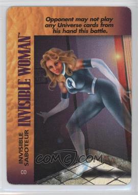 1995 Marvel Overpower Collectible Card Game - Special Character Cards [Base] #CO - Invisible Woman (Invisible Saboteur)