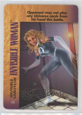 1995 Marvel Overpower Collectible Card Game - Special Character Cards [Base] #CO - Invisible Woman (Invisible Saboteur)