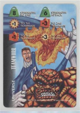 1995 Marvel Overpower Collectible Card Game - Universe Cards [Base] #_NoN - Hulk, Human Torch, Mr. Fantastic