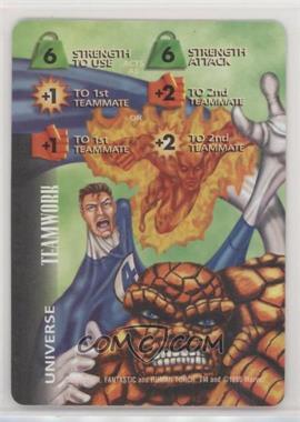 1995 Marvel Overpower Collectible Card Game - Universe Cards [Base] #_NoN - Hulk, Human Torch, Mr. Fantastic