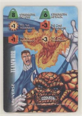 1995 Marvel Overpower Collectible Card Game - Universe Cards [Base] #_NoN - Hulk, Human Torch, Mr. Fantastic