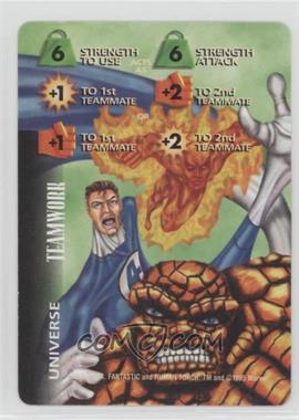 1995 Marvel Overpower Collectible Card Game - Universe Cards [Base] #_NoN - Hulk, Human Torch, Mr. Fantastic