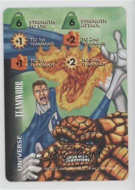 1995 Marvel Overpower Collectible Card Game - Universe Cards [Base] #_NoN - Hulk, Human Torch, Mr. Fantastic