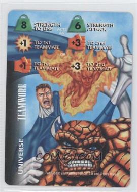 1995 Marvel Overpower Collectible Card Game - Universe Cards [Base] #_NoN - Hulk, Human Torch, Mr. Fantastic