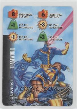 1995 Marvel Overpower Collectible Card Game - Universe Cards [Base] #_NoN - Wolverine, Cyclops, Beast