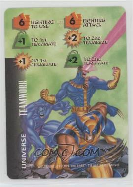 1995 Marvel Overpower Collectible Card Game - Universe Cards [Base] #_NoN - Wolverine, Cyclops, Beast