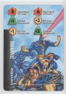 1995 Marvel Overpower Collectible Card Game - Universe Cards [Base] #_NoN - Wolverine, Cyclops, Beast