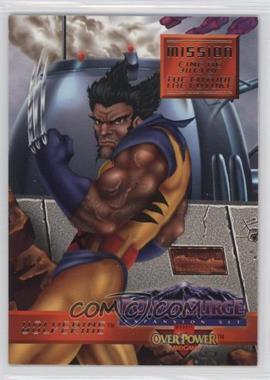1995 Marvel Overpower Collectible Card Game: PowerSurge Expansion - Mission: Sins of the Future #5 - Wolverine