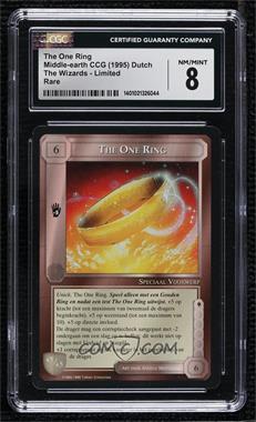 1995 Middle-earth CCG - The Wizards - [Base] - Dutch Limited #ONER - The One Ring [CGC 8 NM/Mint]