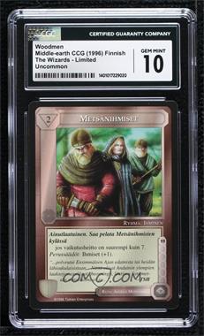 1995 Middle-earth CCG - The Wizards - [Base] - Finnish Limited #WOOD - Woodmen [CGC 10 Gem Mint]