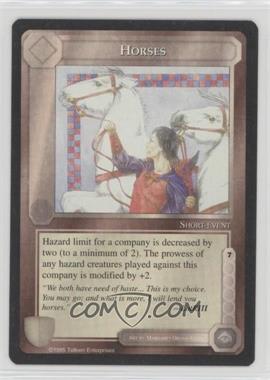 1995 Middle-earth CCG - The Wizards - [Base] - Limited #HORS - Horses