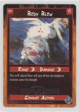 1995 Rage CCG - [Base] - Limited #_BOBL - Body Blow
