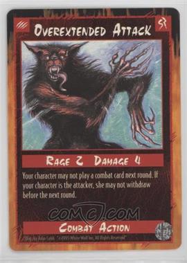 1995 Rage CCG - [Base] - Limited #_OVAT - Overextended Attack
