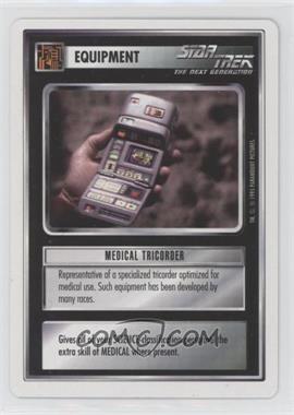 1995 Star Trek CCG: 1st Edition Premiere - White Bordered Expansion Set [Base] - 2nd Printing #_METI - Medical Tricorder