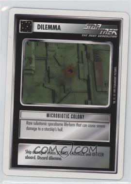1995 Star Trek CCG: 1st Edition Premiere - White Bordered Expansion Set [Base] - 2nd Printing #_MICO - Microbiotic Colony