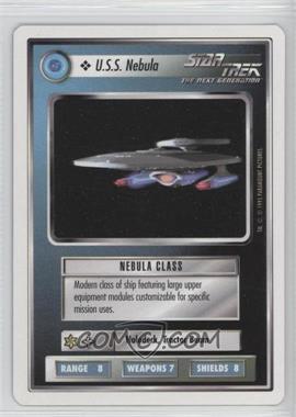 1995 Star Trek CCG: 1st Edition Premiere - White Bordered Expansion Set [Base] - 2nd Printing #_NEBU - U.S.S. Nebula