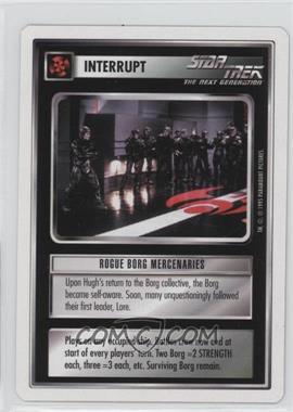 1995 Star Trek CCG: 1st Edition Premiere - White Bordered Expansion Set [Base] - 2nd Printing #_RBME - Rogue Borg Mercenaries