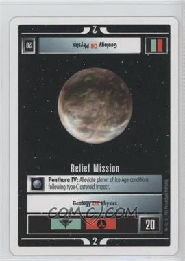 1995 Star Trek CCG: 1st Edition Premiere - White Bordered Expansion Set [Base] - 2nd Printing #_REMI - Relief Mission