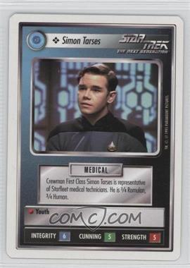 1995 Star Trek CCG: 1st Edition Premiere - White Bordered Expansion Set [Base] - 2nd Printing #_SITA - Simon Tarses