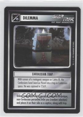 1995 Star Trek CCG: Alternate Universe - [Base] #_CATR - Dilemma - Cardassian Trap