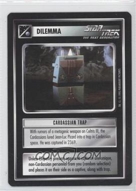 1995 Star Trek CCG: Alternate Universe - [Base] #_CATR - Dilemma - Cardassian Trap