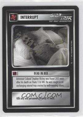 1995 Star Trek CCG: Alternate Universe - [Base] #_DEBE - Interrupt - Dead in Bed