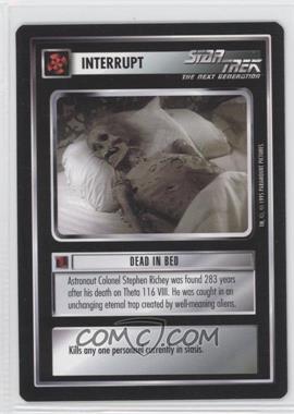 1995 Star Trek CCG: Alternate Universe - [Base] #_DEBE - Interrupt - Dead in Bed