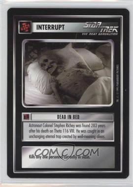 1995 Star Trek CCG: Alternate Universe - [Base] #_DEBE - Interrupt - Dead in Bed