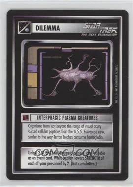 1995 Star Trek CCG: Alternate Universe - [Base] #_IPCR - Dilemma - Interphasic Plasma Creatures