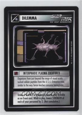 1995 Star Trek CCG: Alternate Universe - [Base] #_IPCR - Dilemma - Interphasic Plasma Creatures