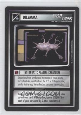 1995 Star Trek CCG: Alternate Universe - [Base] #_IPCR - Dilemma - Interphasic Plasma Creatures