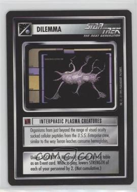 1995 Star Trek CCG: Alternate Universe - [Base] #_IPCR - Dilemma - Interphasic Plasma Creatures