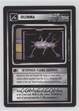 1995 Star Trek CCG: Alternate Universe - [Base] #_IPCR - Dilemma - Interphasic Plasma Creatures