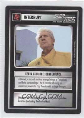 1995 Star Trek CCG: Alternate Universe - [Base] #_KUCO - Interrupt - Kevin Uxbridge: Convergence