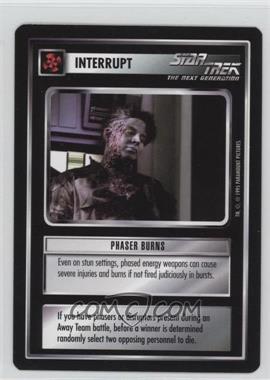 1995 Star Trek CCG: Alternate Universe - [Base] #_PHBU - Interrupt - Phaser Burns