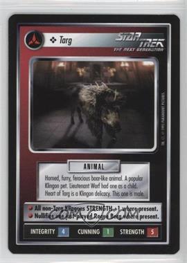 1995 Star Trek CCG: Alternate Universe - [Base] #_TARG - Animal - Targ