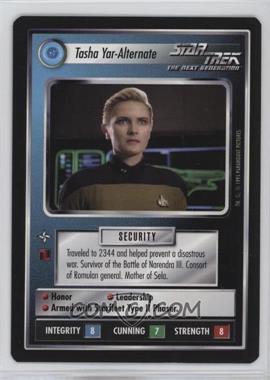 1995 Star Trek CCG: Alternate Universe - [Base] #_TYAL - Security - Tasha Yar-Alternate