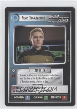 1995 Star Trek CCG: Alternate Universe - [Base] #_TYAL - Security - Tasha Yar-Alternate