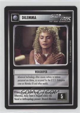 1995 Star Trek CCG: Alternate Universe - [Base] #_WORS - Dilemma - Worshiper