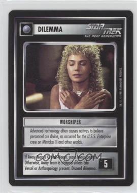 1995 Star Trek CCG: Alternate Universe - [Base] #_WORS - Dilemma - Worshiper