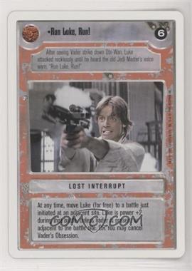 1995 Star Wars CCG: Premiere - 2-Player Starter #RLRU - Run Luke, Run!