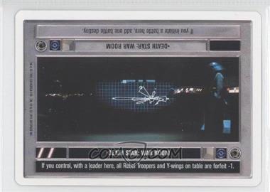 1995 Star Wars CCG: Premiere - [Base] - Unlimited White Border #_DSWR - Death Star: War Room