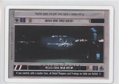 1995 Star Wars CCG: Premiere - [Base] - Unlimited White Border #_DSWR - Death Star: War Room