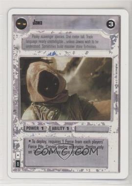 1995 Star Wars CCG: Premiere - [Base] - Unlimited White Border #_JAWA - Jawa (Light)