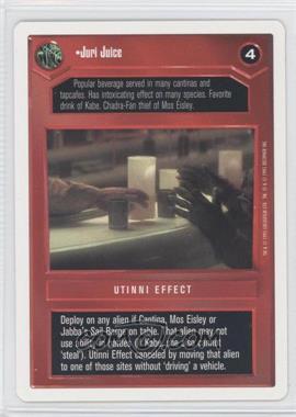 1995 Star Wars CCG: Premiere - [Base] - Unlimited White Border #_JUJU - Juri Juice